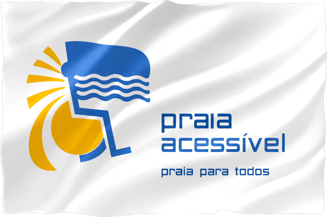 bandeira praia acessivel