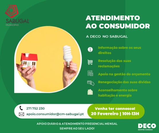 Cartaz Atendimento Deco Sabugal'fev24