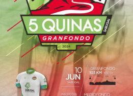 Cartaz Granfondo 5 Quinas Sabugal 2024