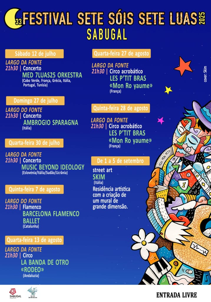 Festival Sete Sóis Sete Luas 2025 (Largo da Fonte)