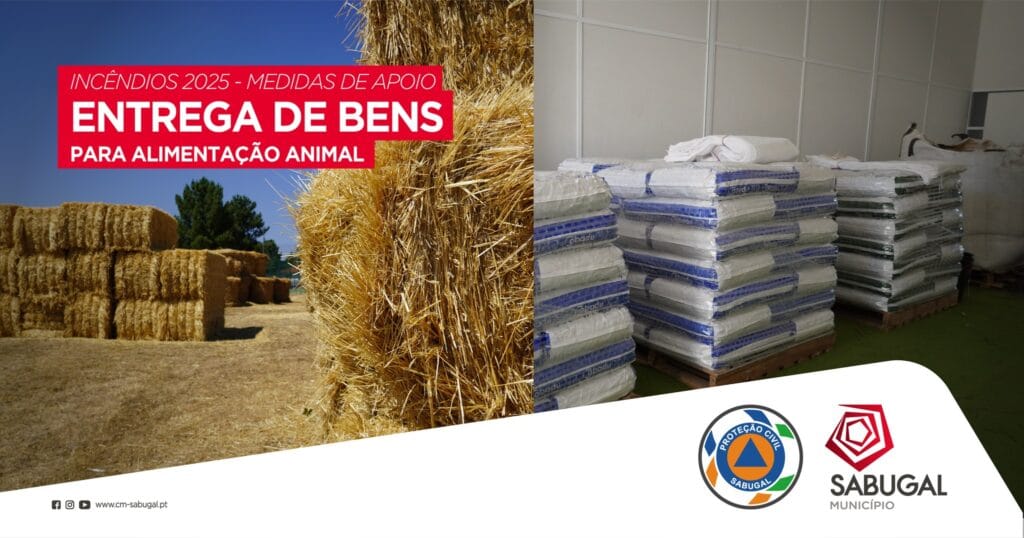 Distribuição de bens para alimentação animal