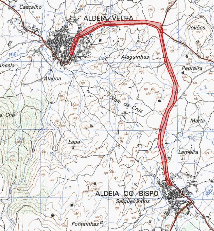 Beneficiação Aldeia do Bispo, Aldeia Velha
