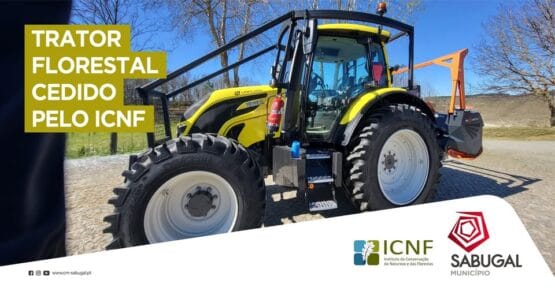 Município Dispõe de Novo Trator Florestal Cedido Pelo ICNF