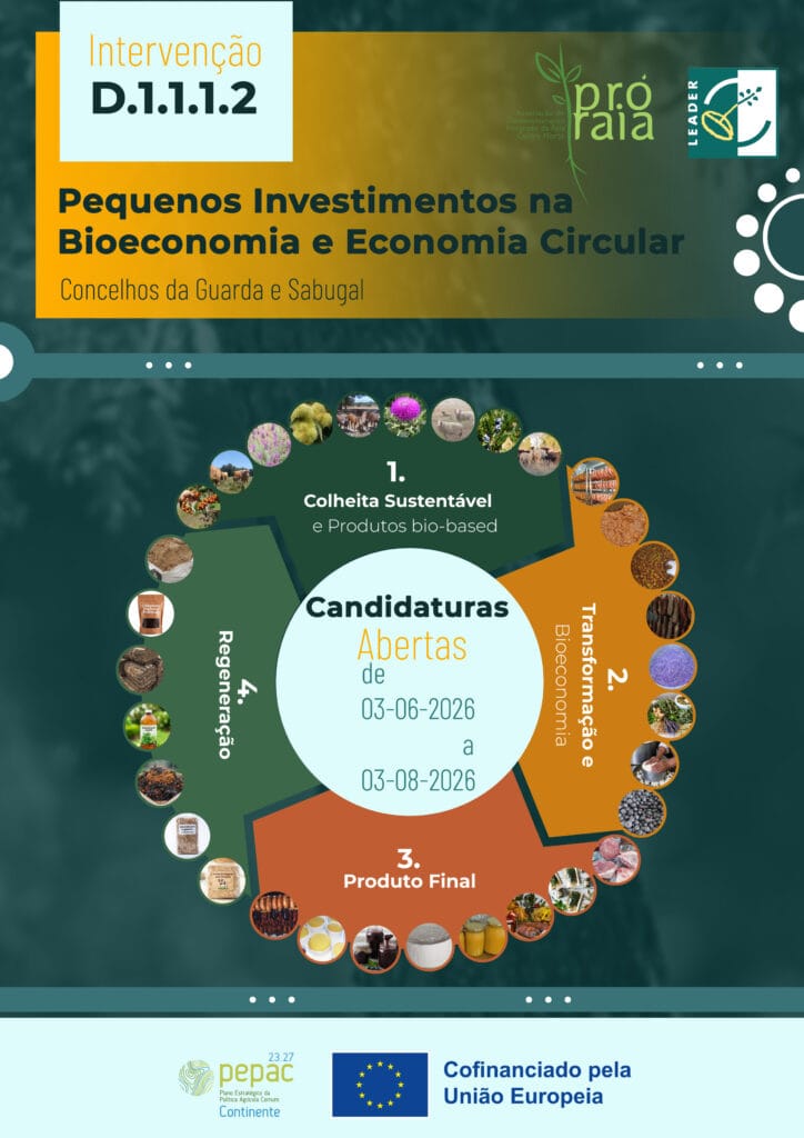 Aviso de Concurso da Intervenção D.1.1.1.2 – Pequenos Investimentos na Bioeconomia e Economia Circular