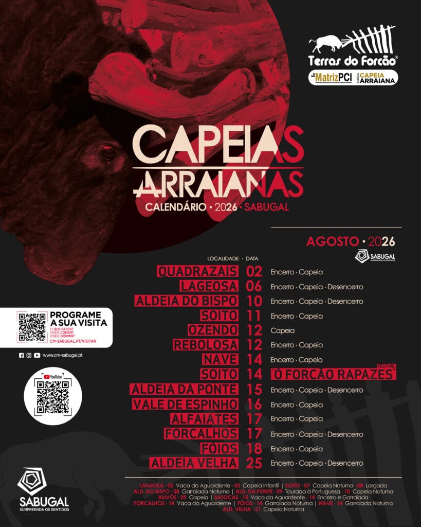 Calendario Capeias 2026