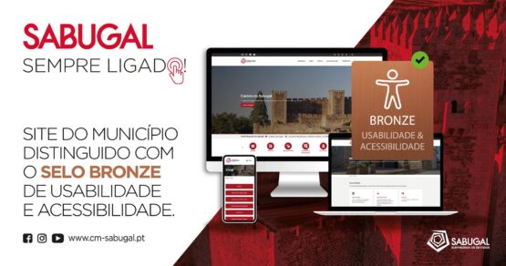 Site do Município do Sabugal Distinguido com o Selo Bronze de Usabilidade e Acessibilidade