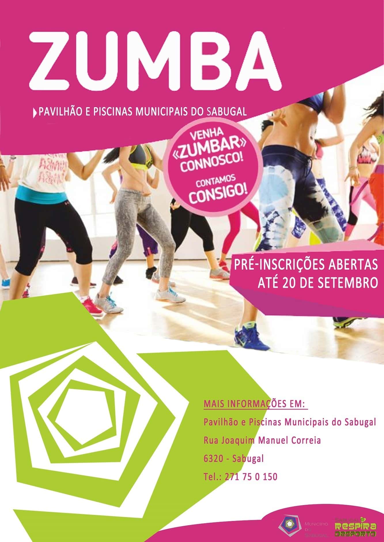 Ainda há vagas: venha participar das aulas de Zumba